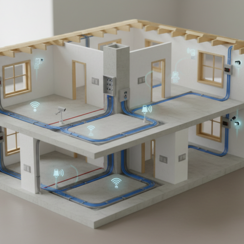 Проводной или беспроводной умный дом схема